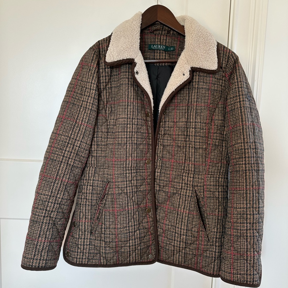Ralph Lauren Coat with Sherpa Collar
